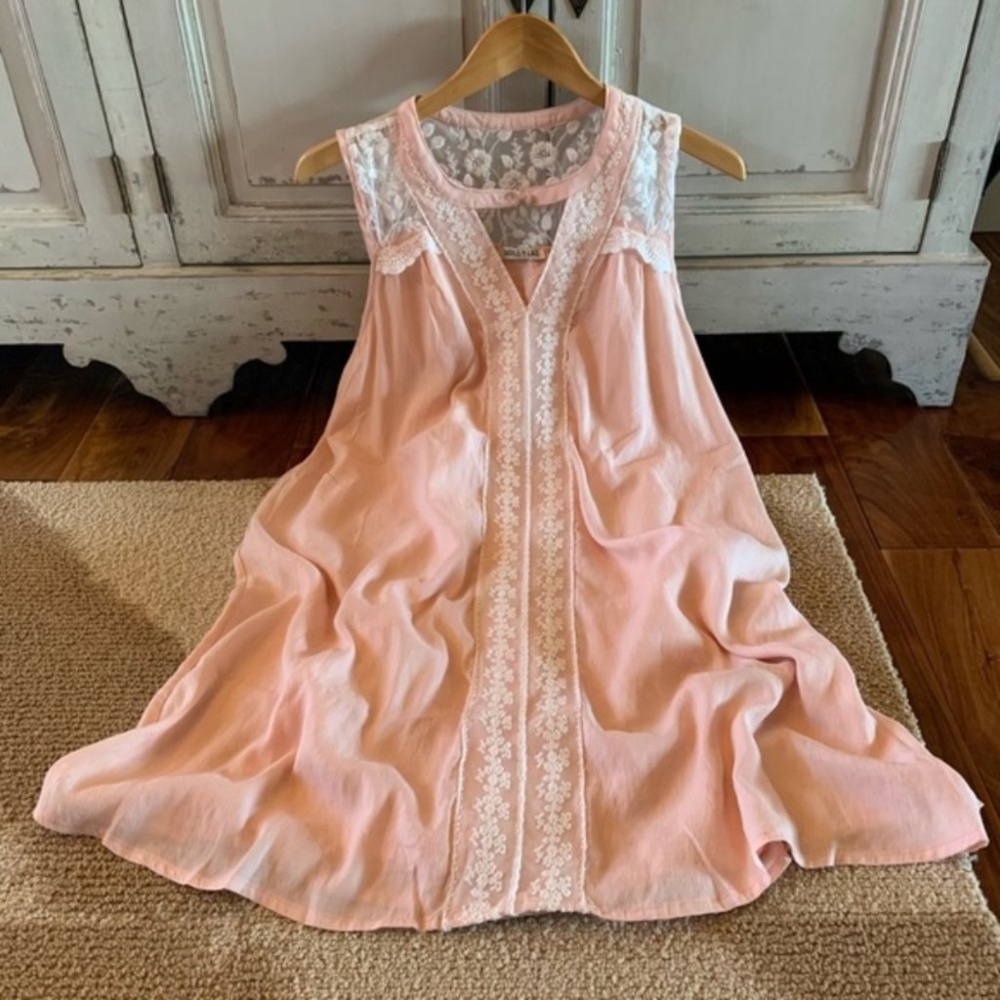 Bohemian Lace Layering Tank/Dress